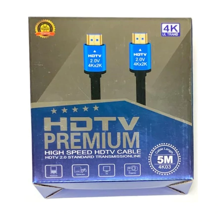 Hdmı Hdtv Premıum 2.0 4K 5 Metre