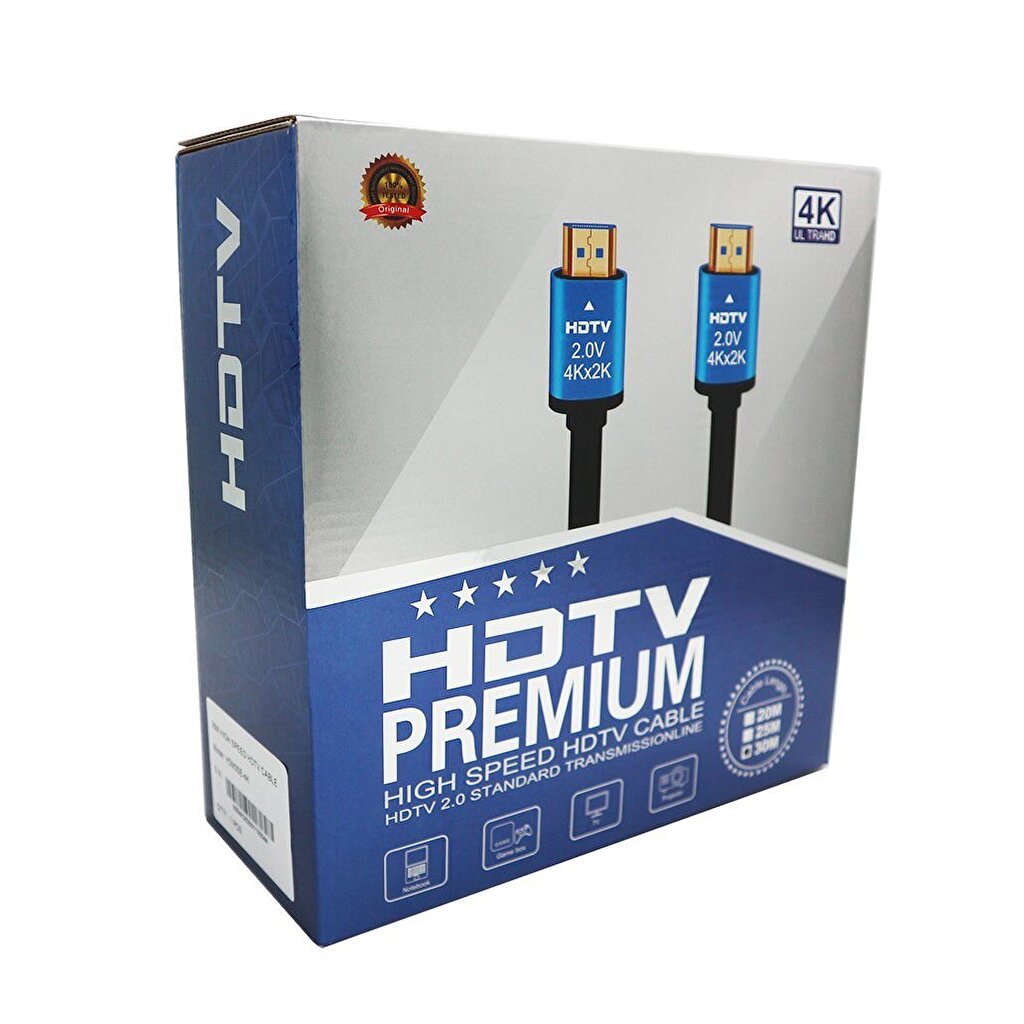 Hdmı Hdtv Premıum 2.0 4K 20 Metre