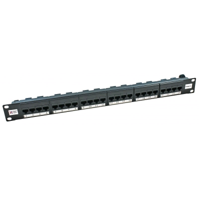 P00-02450-1U 24 port Keystone Jack UTP Boş 19" 1U Panel HCS