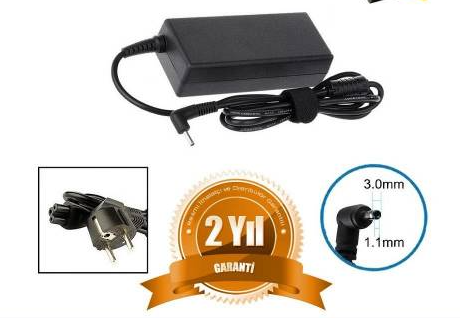 Versalite (Lpa46as) 3.0*1.1Mm 19V 3.42A Notbook Şarj Adaptörü