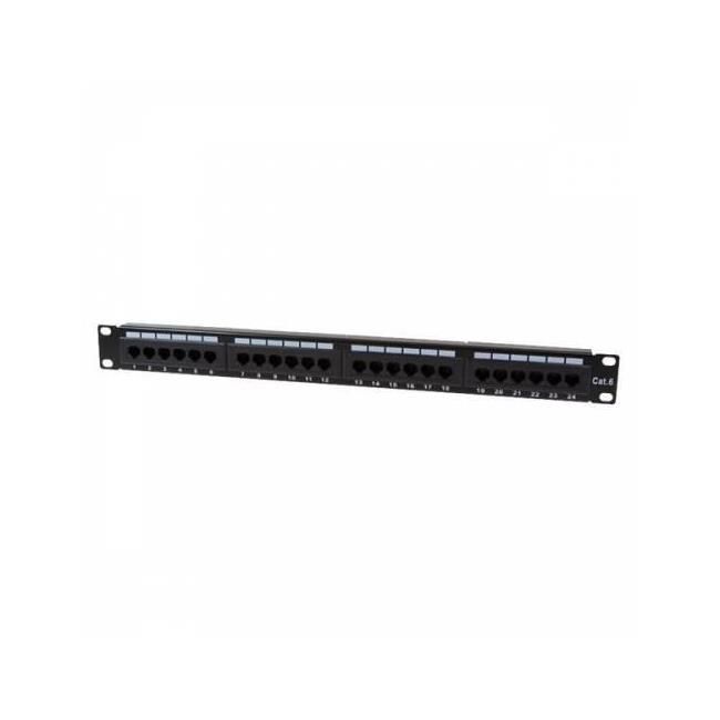 NTL11300 Nn-200 Patch Panel Cat6 24 Port Dolu Panel