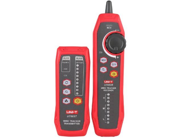 Ut683kıt Wire Tracer Kablo Test Cihazı Rj45 Unı-T