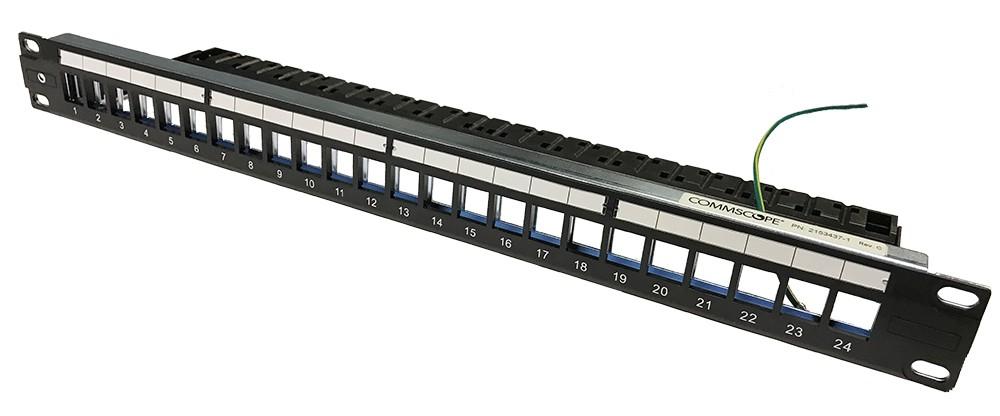 NTL12301 FTP-CAT6A 24 PORT MODÜLER BOŞ PANEL NETLİNK