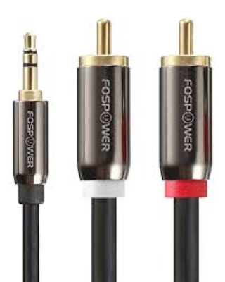 Aux 2 Rca ( 1.1 M) Gold Ky-142