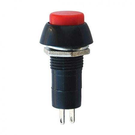 Tf-24A Push Buton Yuvarlak Yaylı Kırmızı Pbs-11B 12Mm