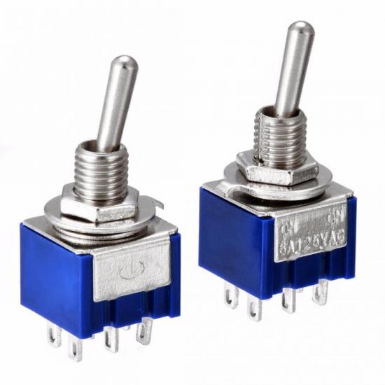 Tf-31 Toggle Switch 6 Pin On-On ( Mts-202 )