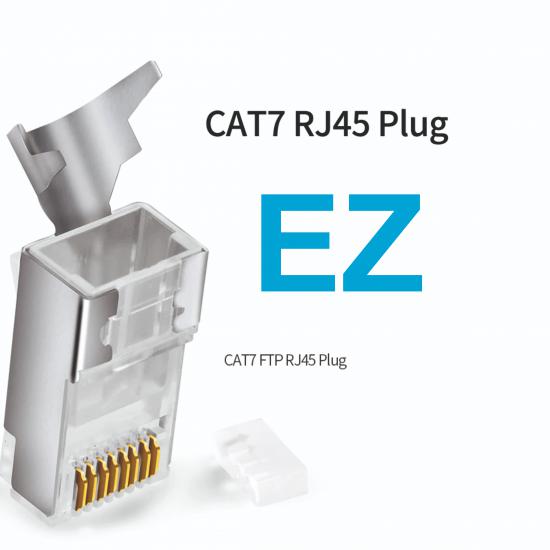 Cat7 EZ FTP RJ45 KONNEKTÖR 8P8C PULUG