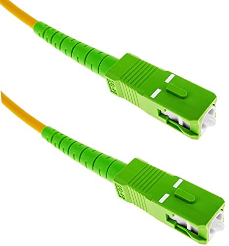 Sc-Sc Sx Apc Fiber Patch Cord Single Mode Simplex 30Mt