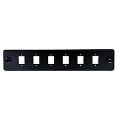 PFO-11225-1U Datalight, LC Fiber Optik Patch Panel Modülü Siyah Dupleks, 12 Port Boş, 1u HCS