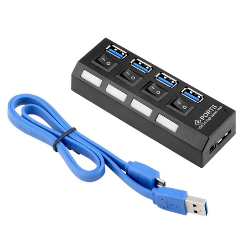 HI-SPEED USB 3.0 4 PORT ANAHTARLI ÇOKLAYICI