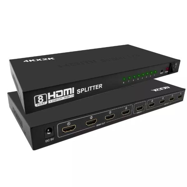 BM-108 8 port HDMI Splitter - Class