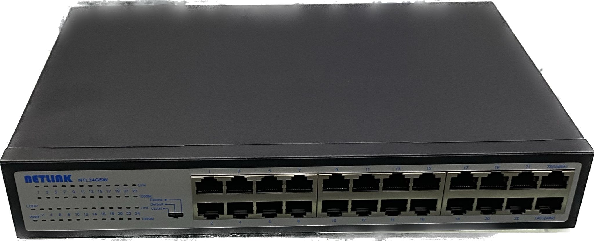 NTL24GSW 24 PORT 10/100/1000 ETHERNET SWİTCH NETLİNK