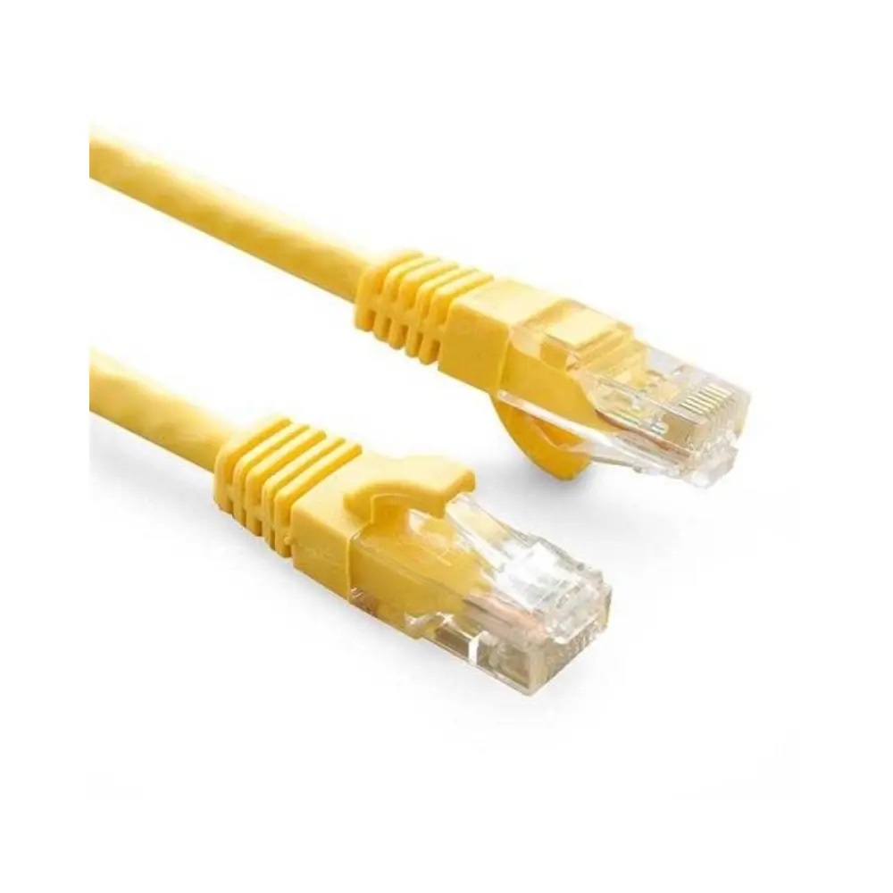 NtlU61m-y Utp Cat6 Lszh Patch Cord Sarı 1Mt