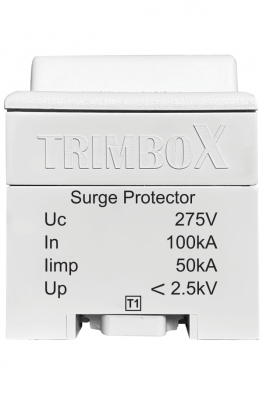 YM3T1 TRIMBOX AG PARAFUDRLAR TRİFAZE Trimbox B Sınıfı 4 Kutuplu Parafudr (100kA)