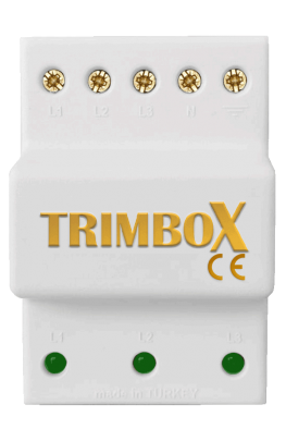 YM3EXPR TRIMBOX AŞIRI GERİLİM SÖNÜMLEYİCİLER TRİFAZE Trimbox Aşırı Gerilim Sönümleyici (Trifaze) (GO