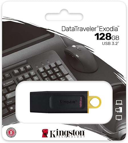 KINGSTON 128GB EXODİA USB 3.2 GEN1 DTX/128GB