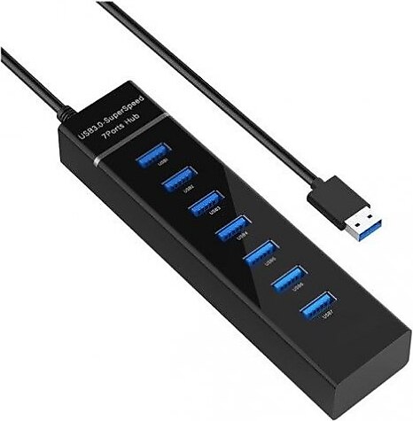 KL-XY303-33 7 PORT 3.0 USB ÇOĞALTICI 30CM