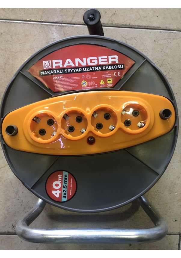 RANGER 40Mt Makaralı Kablo 3X2.5